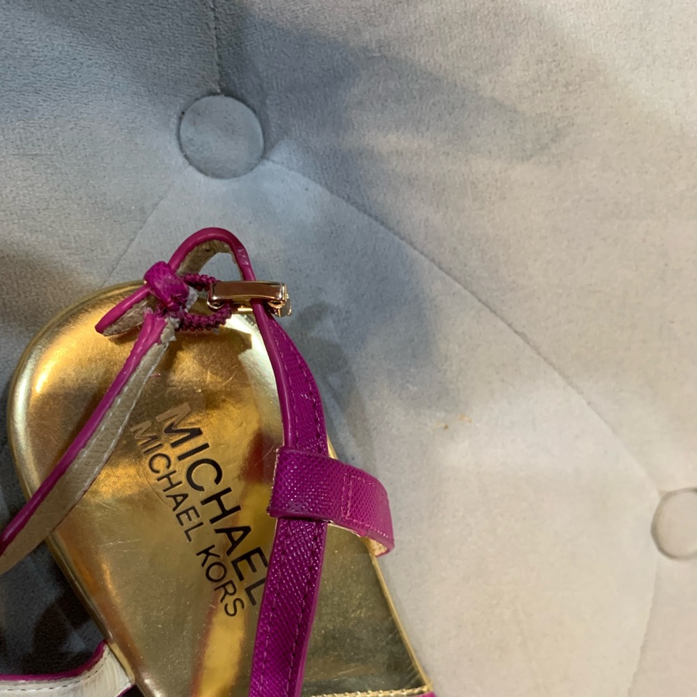 Magenta Michael Kors Sandals
